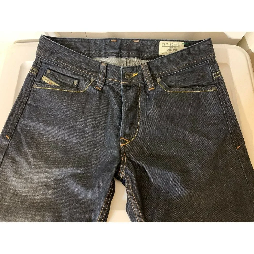 Diesel Jeans Viker 0088Z Bootcut Blue Mens Size 28 x‎ 32  Made in Italy